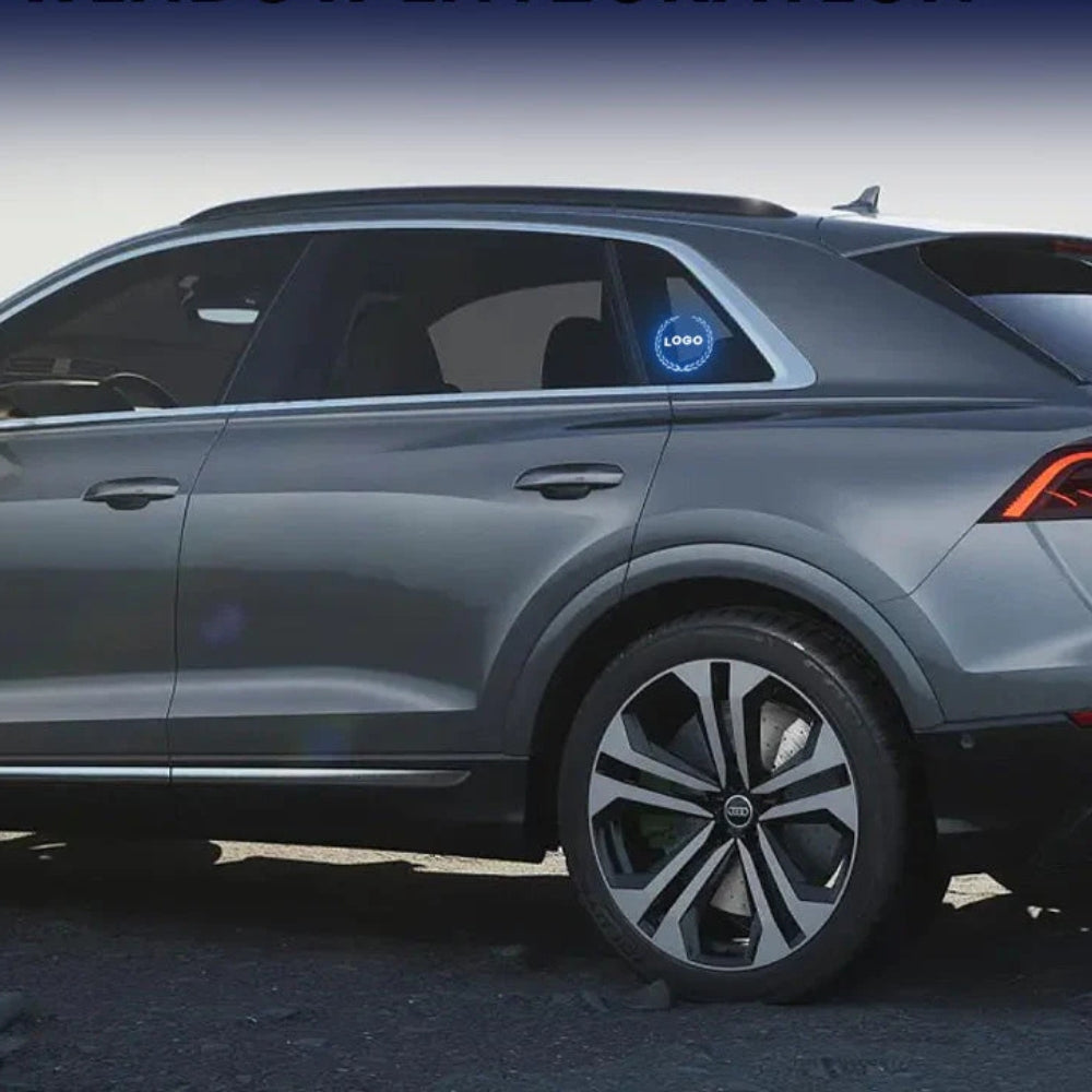Reîncărcabilă LED Car Logo - efect de lumină neon