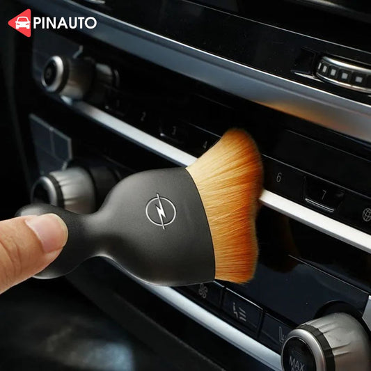 Bilinteriørstøv fejende blød børste
