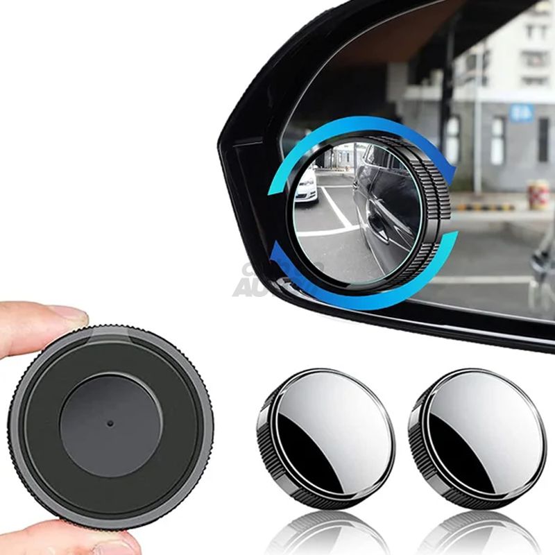 360°回転式広角ブラインドミラー（2個入り）