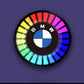 Musikalsk rytme-LED-bilbelysning med logo (med aromadiffusor)